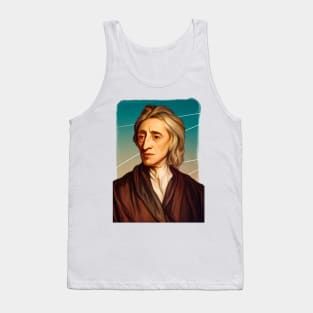 English Philosopher John Locke illustration Tank Top